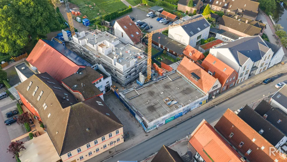 Drohnenaufnahme der Baustelle Zwischenbrücken in Wildeshausen am 3. Juni 2026 — Aufnahme 8