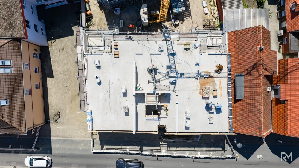 Drohnenaufnahme der Baustelle Zwischenbrücken in Wildeshausen am 11. Juli 2026 — Aufnahme 10