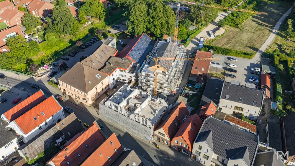 Drohnenaufnahme der Baustelle Zwischenbrücken in Wildeshausen am 12. August 2026 — Aufnahme 5