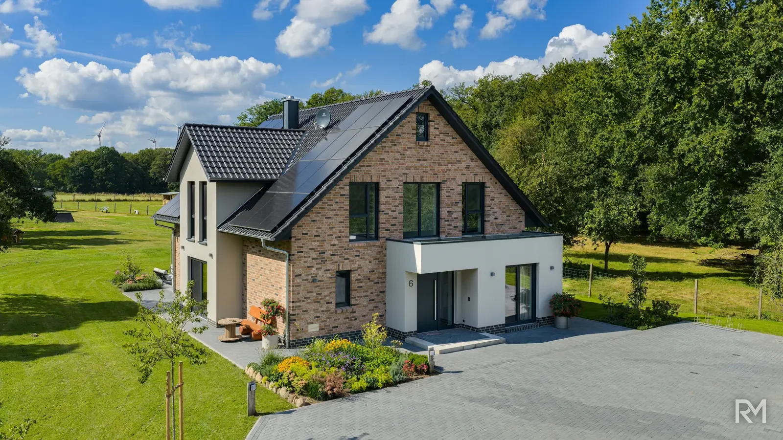 Neubau Kleinkneten Außenaufnahme – Frontansicht