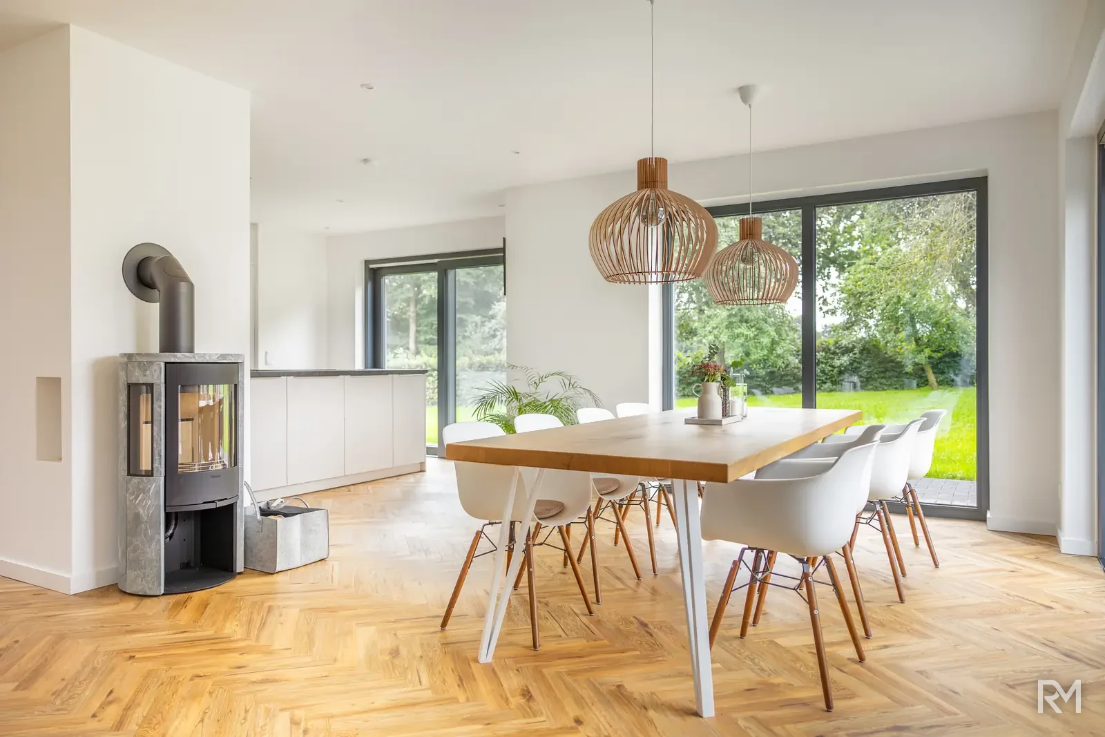 Neubau Kleinkneten Innenaufnahme – Essbereich